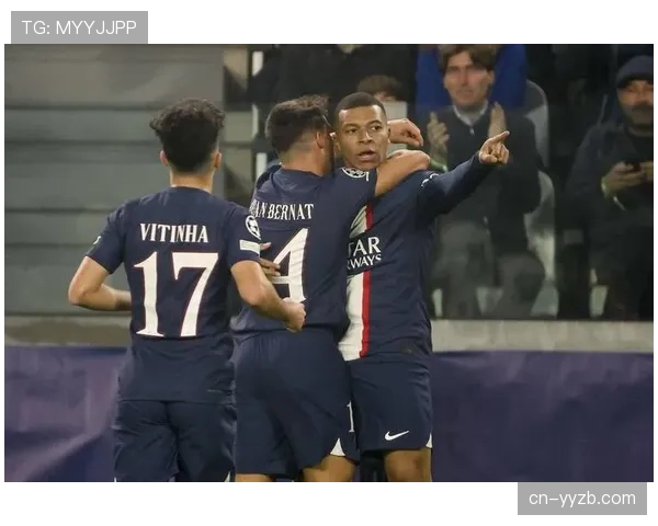 赛后数据：巴黎圣日耳曼vs克莱蒙，主队关键传球多源于高强度压迫后